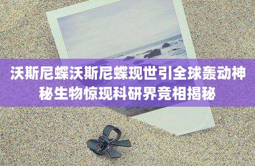 沃斯尼蝶沃斯尼蝶现世引全球轰动神秘生物惊现科研界竞相揭秘