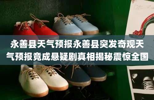 永善县天气预报永善县突发奇观天气预报竟成悬疑剧真相揭秘震惊全国